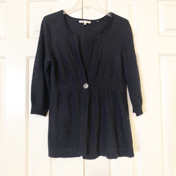 Vince smoky blue cashmere & cotton cardigan. Small - Picture 7 of 9